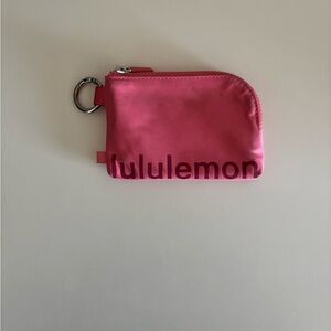 Lululemon Pink Coin Pouch